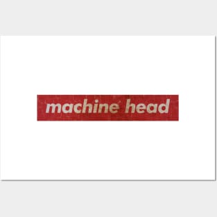 Machine Head - SIMPLE RED Posters and Art